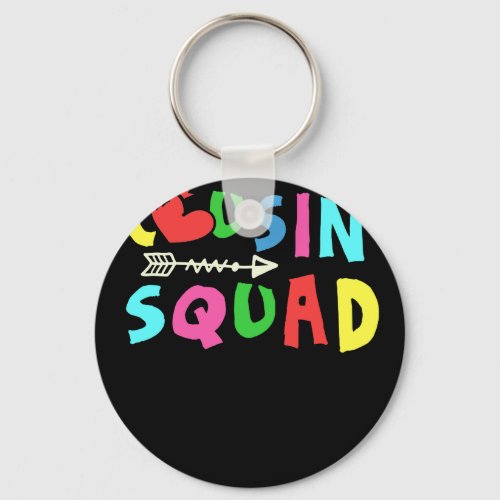 Camp Cousin 2022 Cousin Squad New Cousin Crew Keychain