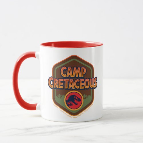 Camp Cretaceous Hexagonal Badge Mug