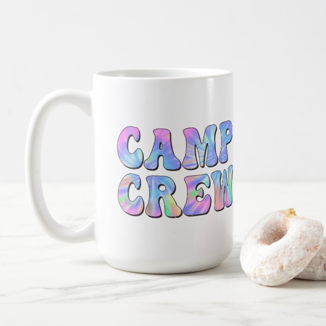 Camp Crew Coffee Mug (With Donut)