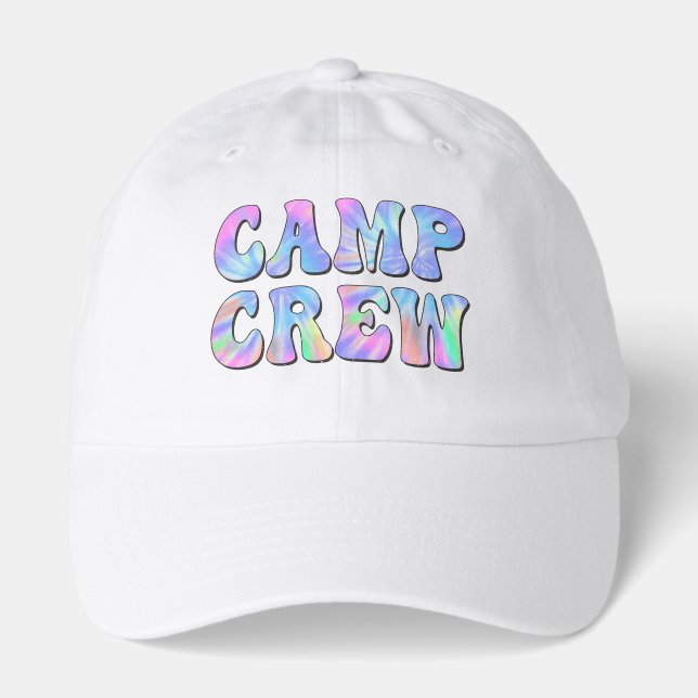 Camp Crew Summer & Outdoor Fun Hat (Front)
