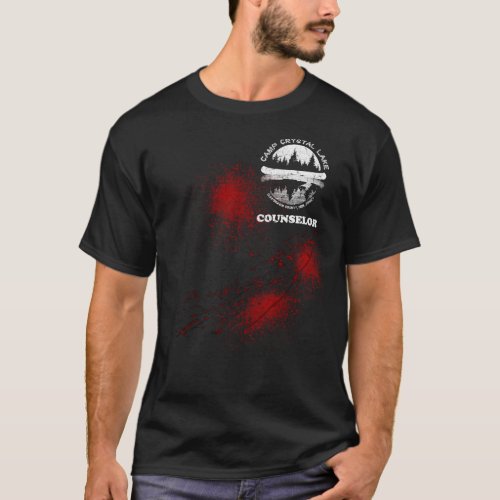 Camp Crystal Lake counselor Friday the 13th Esse T_Shirt