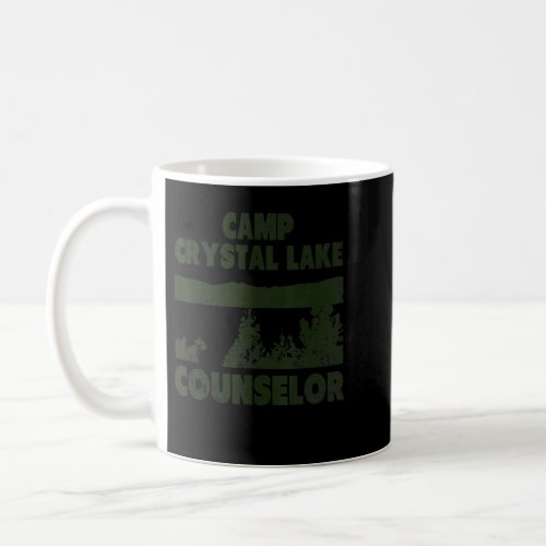 Camp Crystal Lake Counselor Halloween humorous gre Coffee Mug