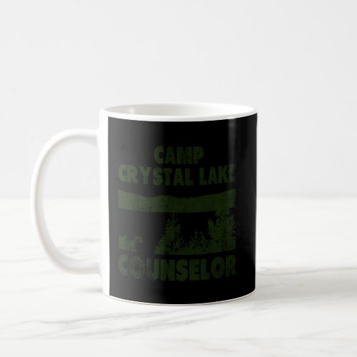 Camp Crystal Lake Counselor Halloween Humorous Gre Coffee Mug