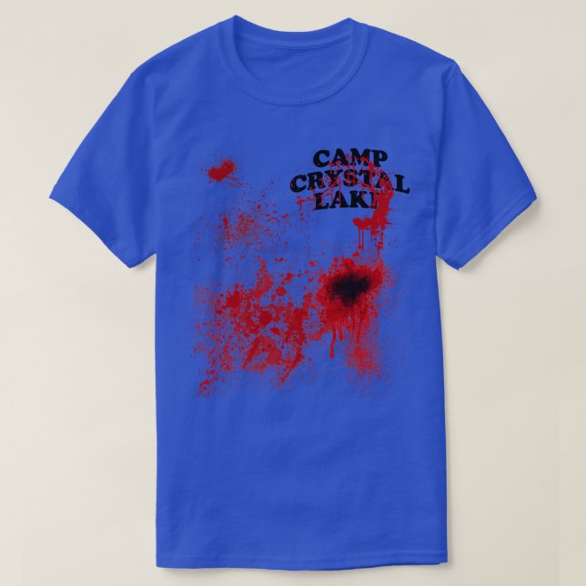 Camp Crystal Lake Counselor T-Shirt (Design Front)