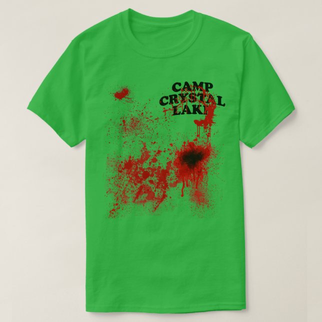 Camp Crystal Lake Counselor T-Shirt (Design Front)