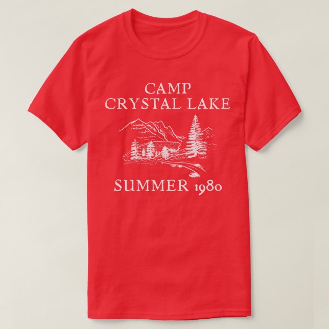 Camp Crystal Lake Summer 1980 T-Shirt (Design Front)