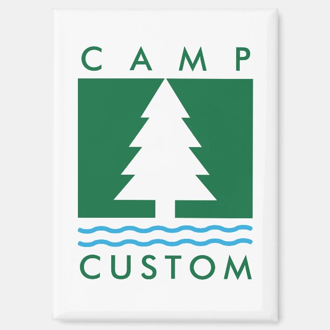 Camp Custom Magnet (Front)