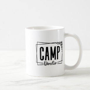 Camp Director Counselor Funny Camping Design For W Coffee Mug