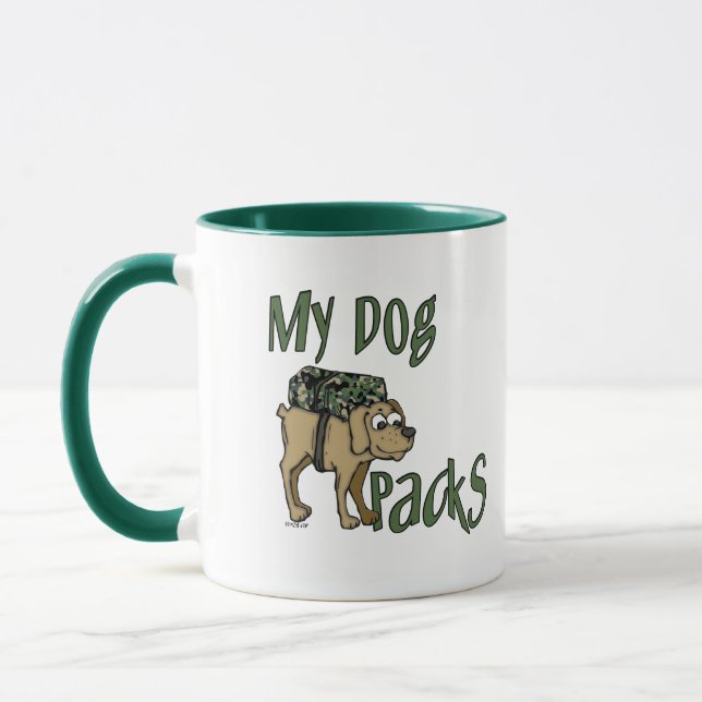 Camp Dog Mug (Left)