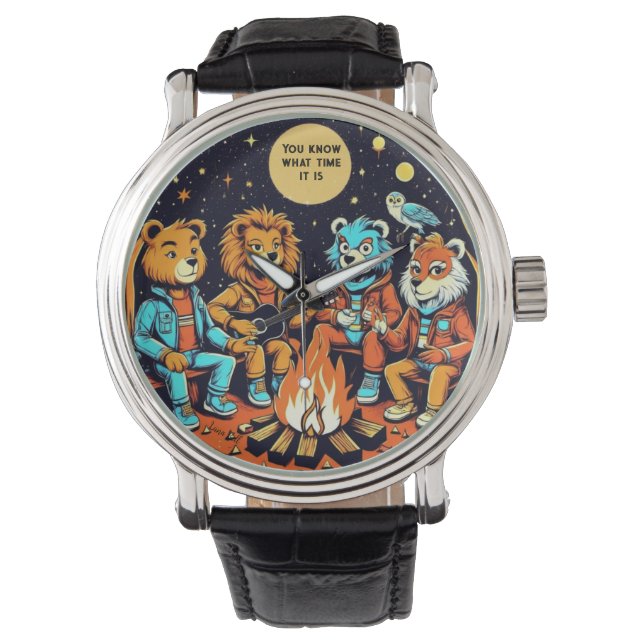 Camp Fire Watch - Retro Animals Sing a long (Front)