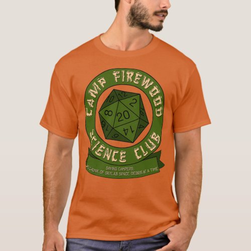 Camp Firewood Science Club  T_Shirt