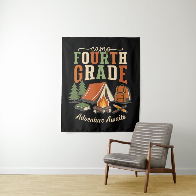 Camp Fourth Grade Adventure Awaits 4th Grade Tapestry (In Situ)