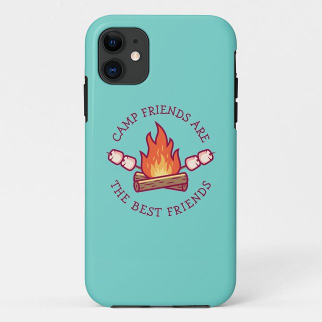 Camp Friends Are The Best Friends Case-Mate iPhone Case (Back)