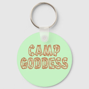 Camp Goddess Keychain
