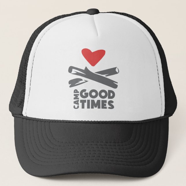 Camp Goodtimes Trucker Hat (Front)