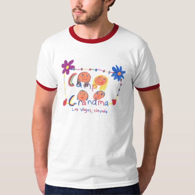 Camp Grandma Grandpa T-Shirt (Front)