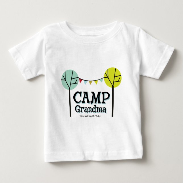 Camp Grandma Penants Baby T-Shirt (Front)