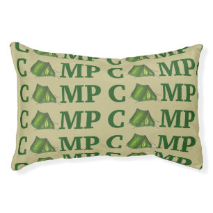 CAMP Green Tent Summer Camping Hiking Dog Bed