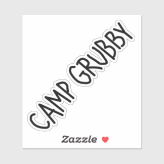 Camp Grubby Vinyl Decal