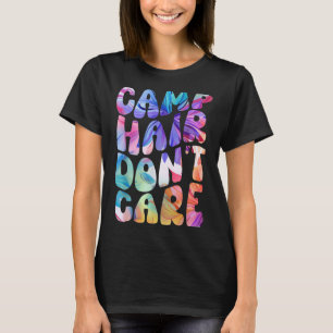 Camp Hair Dont Care Summer Camping Shirt For Girls