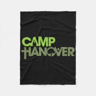 Camp Hanover Logo - Dark Colors Fleece Blanket