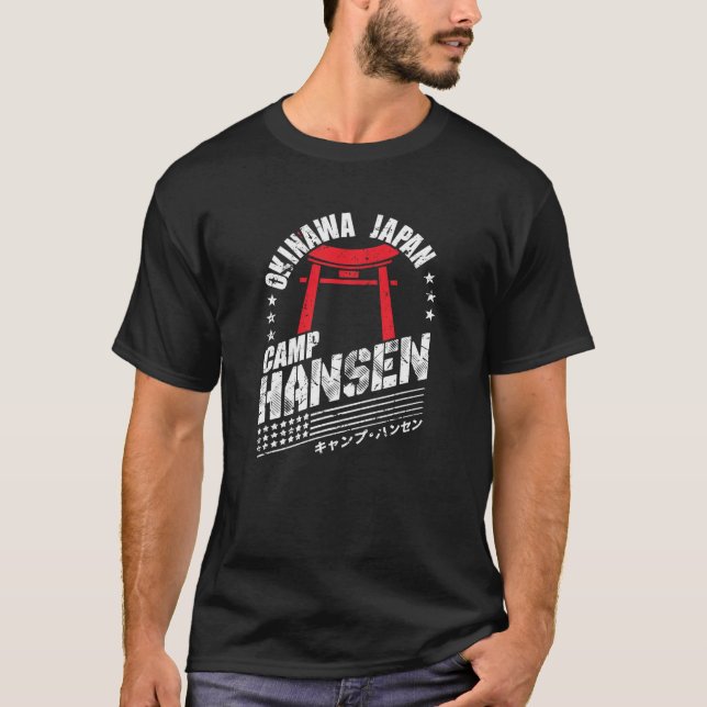 Camp Hansen Okinawa Japan T Shirt (Front)