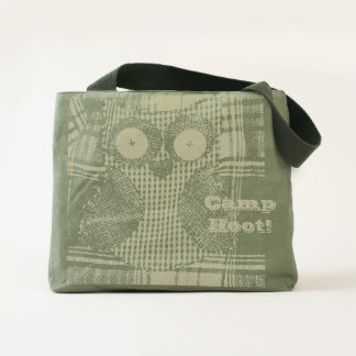 Camp Hoot! Canvas Bag