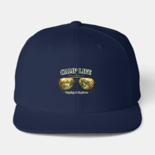 Camp Life Feels Right – Casual Dad Hat USA