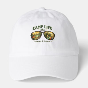 Camp Life Feels Right – Casual Dad Hat USA