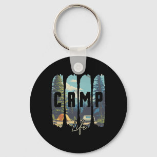 Camp Life Keychain