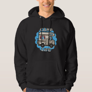 Camp Life   Retro Camper Hoodie