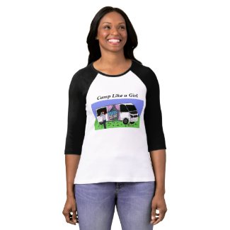 Camp Like a Girl T-shirt