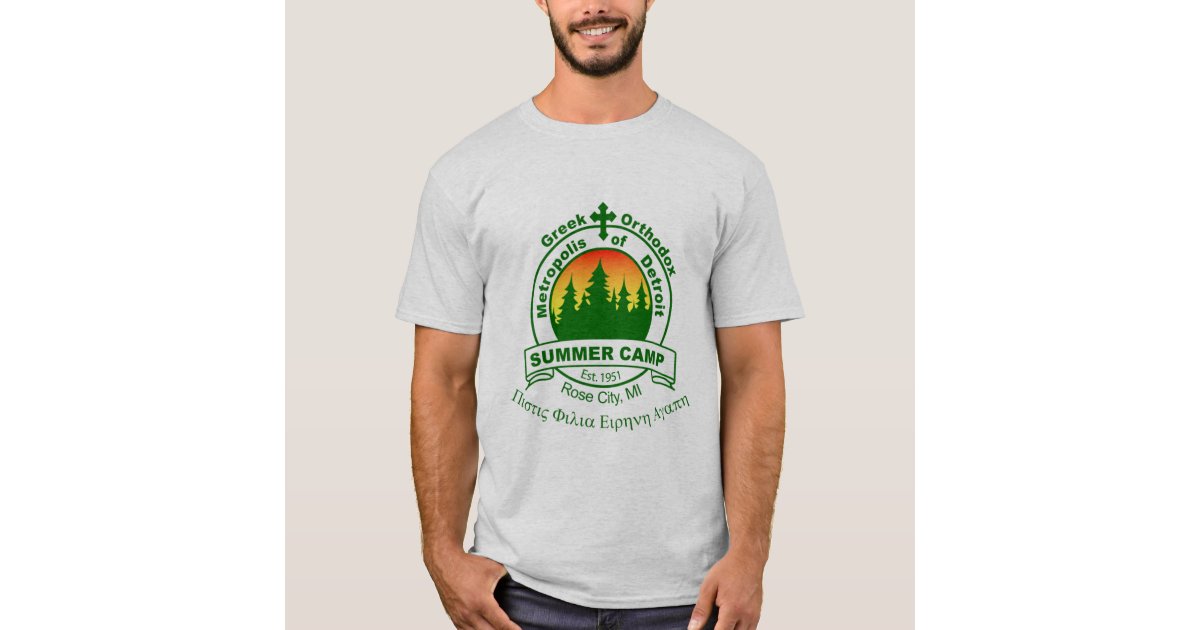 Camp Logo T T-Shirt | Zazzle.com