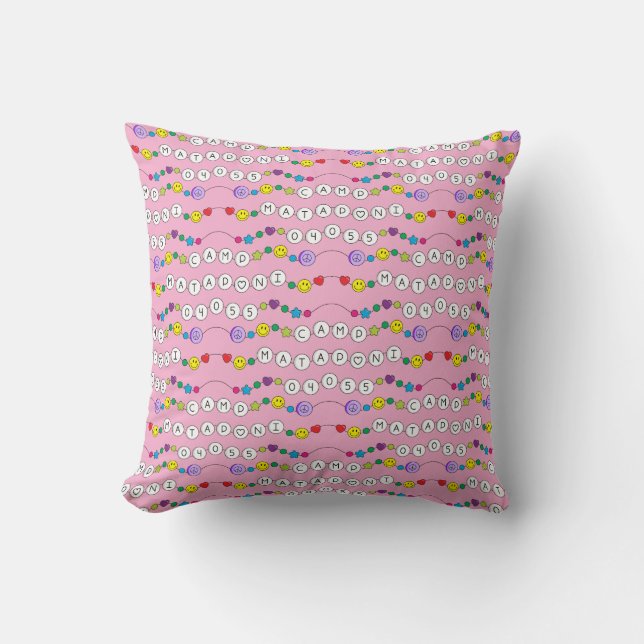 Camp Mataponi Signing Pillow (Front)