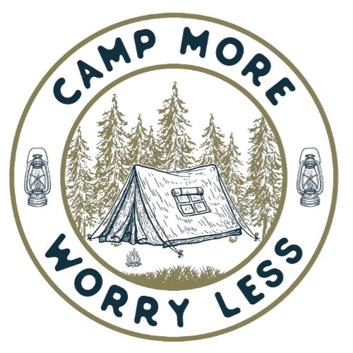 Camp More Worry Less _ Camping Life T_Shirt