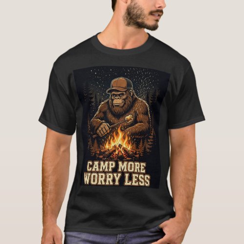 Camp More Worry Less T-Shirt