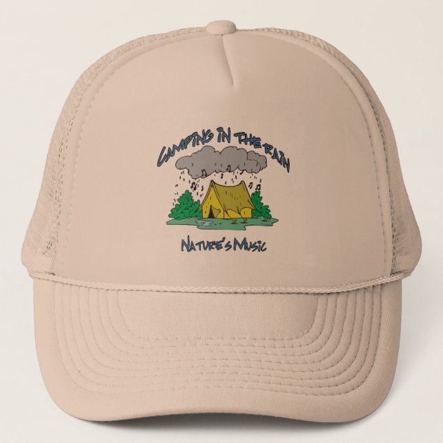 CAMP-Natures Music Trucker Hat (Front)