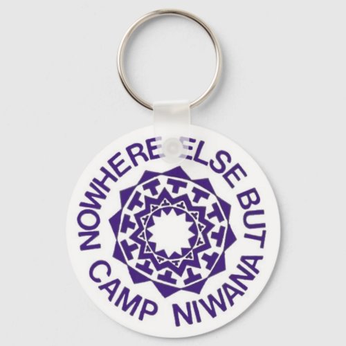 Camp Niwana Key Chain