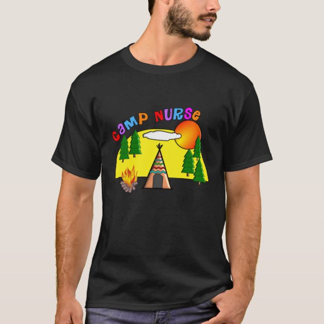 Camp Nurse T-Shirts & Tote Bags (Front)