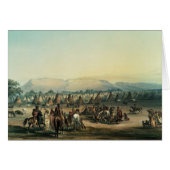 Camp of Piekann Indians (Front Horizontal)