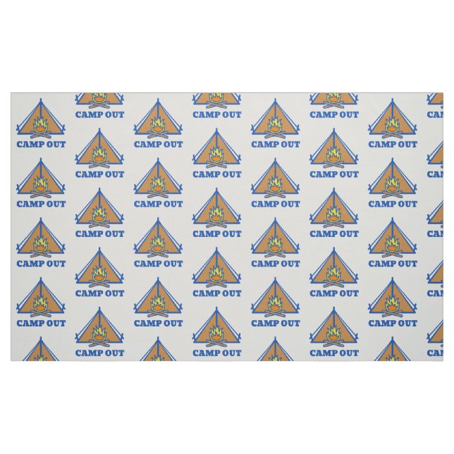 Camp out fabric (Fat Quarter)