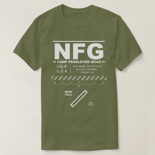 Camp Pendleton MCAS NFG T_Shirt