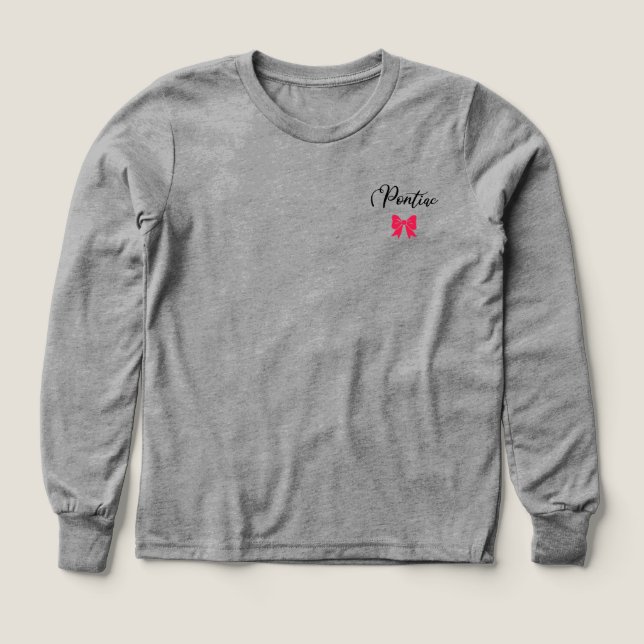 Camp Pontiac Bow Shirt (Design Front)