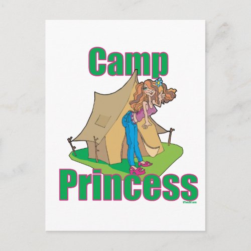 CAMP_Princess Postcard