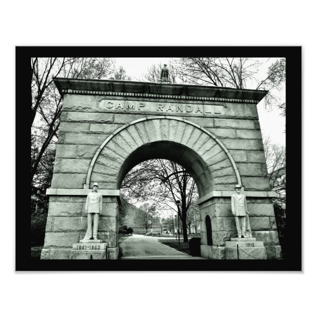 Camp Randall Arch Photo Print (Front)