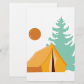 Camp Scene (Front/Back)