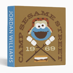 Camp Sesame Street 1969 Add Your Name 3 Ring Binder