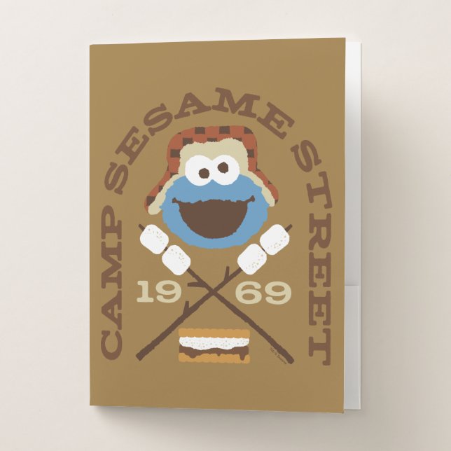 Camp Sesame Street 1969 Pocket Folder (Front)