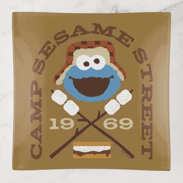 Camp Sesame Street 1969 Trinket Tray (Front)