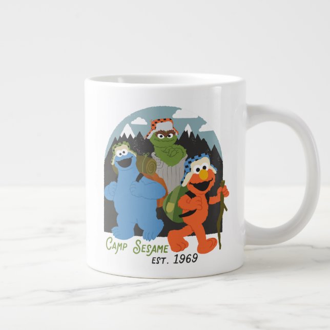 Camp Sesame Street EST. 1969 Giant Coffee Mug (Right)